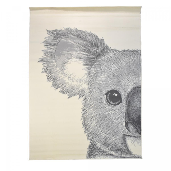 Tapis enfant tissé motif animaux GIRA