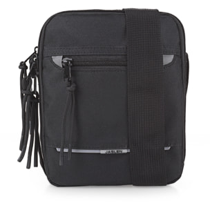 Bandolera Hombre Textil Jaslen Norwich Negro