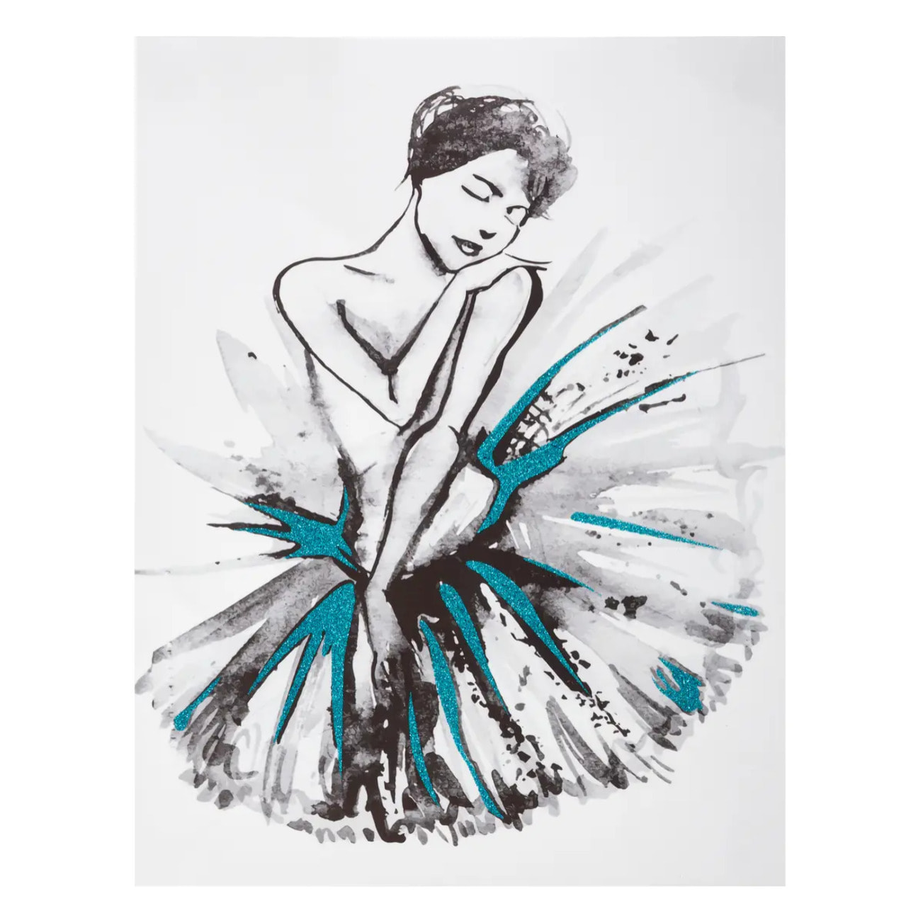 Sticker Illusion 30 x 40 Danseuse