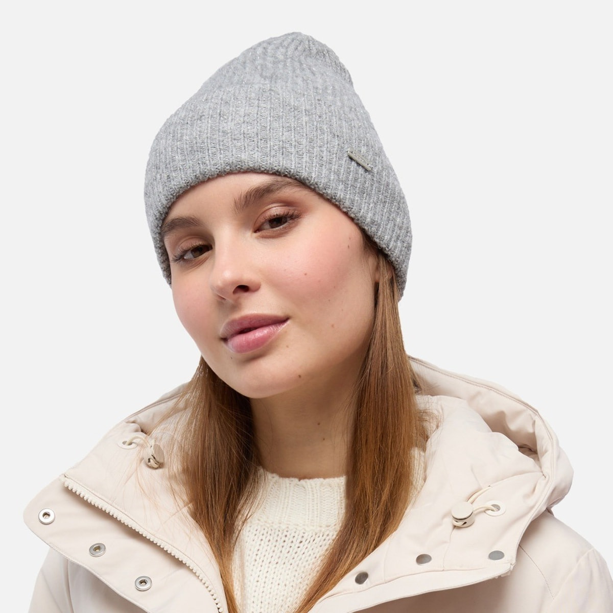 Gorros Mujer de la marca GEOX  modelo W CELESTYE GRIS
