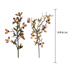 Ramo bacche - Pezzi 12 - 20xH84x8cm - Bianchi Dino SpA