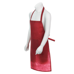 Legox, set per bambini di grembiule e cappello da chef. Grembiule con tasca anteriore e nastri di regolazione.
