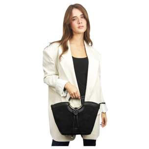 Bolso Hobo Cheval Firenze Clara Mini F/W Negro