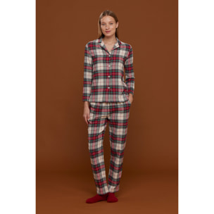 Pantalone donna flanella articolo noel Noidinotte