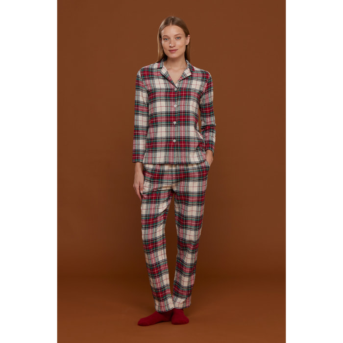 Pantalone donna flanella articolo noel Noidinotte