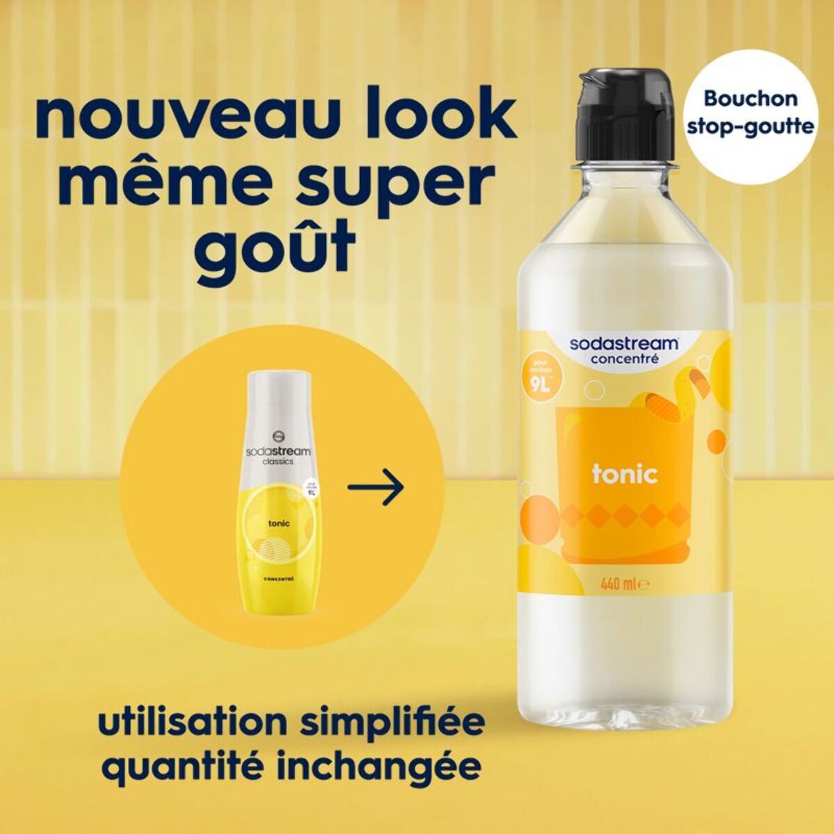 Concentré SODASTREAM TONIC 440ml