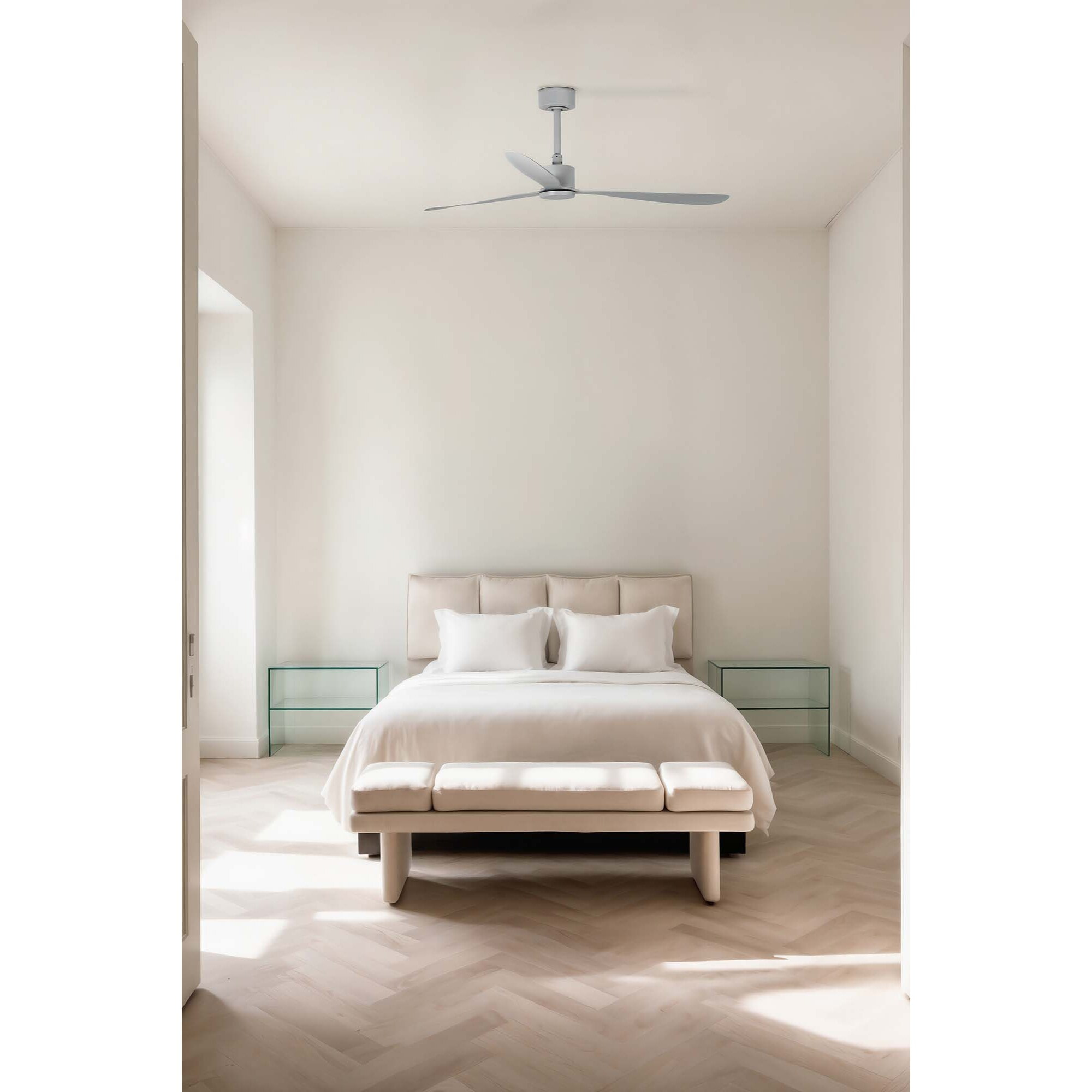 AMELIA L CONE LED Ventilateur de plafond gris TUYA
