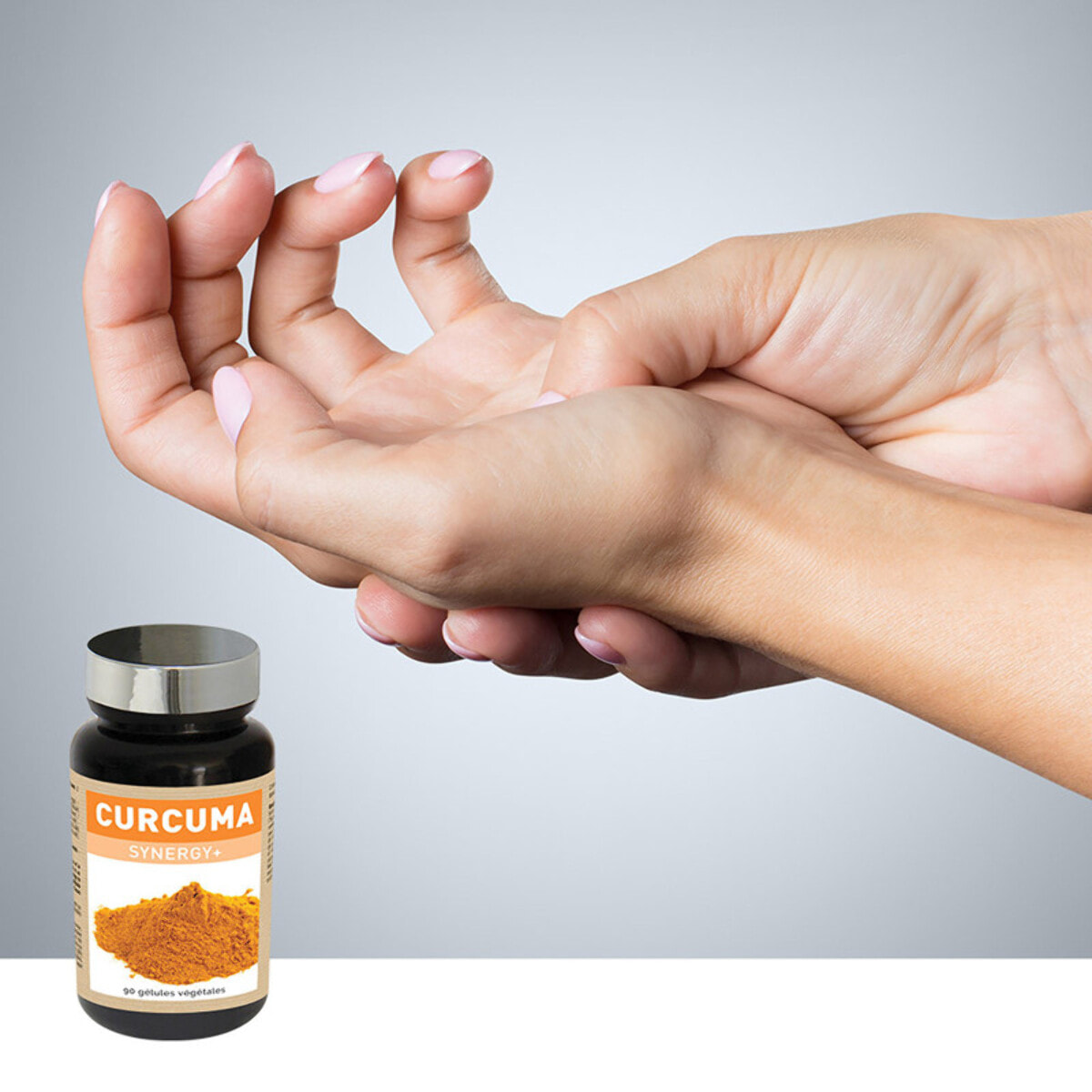 NUTRI EXPERT - Curcuma Synergy + - Maintien la santé des articulations, os et cartilages - Enrichi en minéraux Antioxydants - Contribue à la formation de collagène - Vegan - Lot de 3 produits
