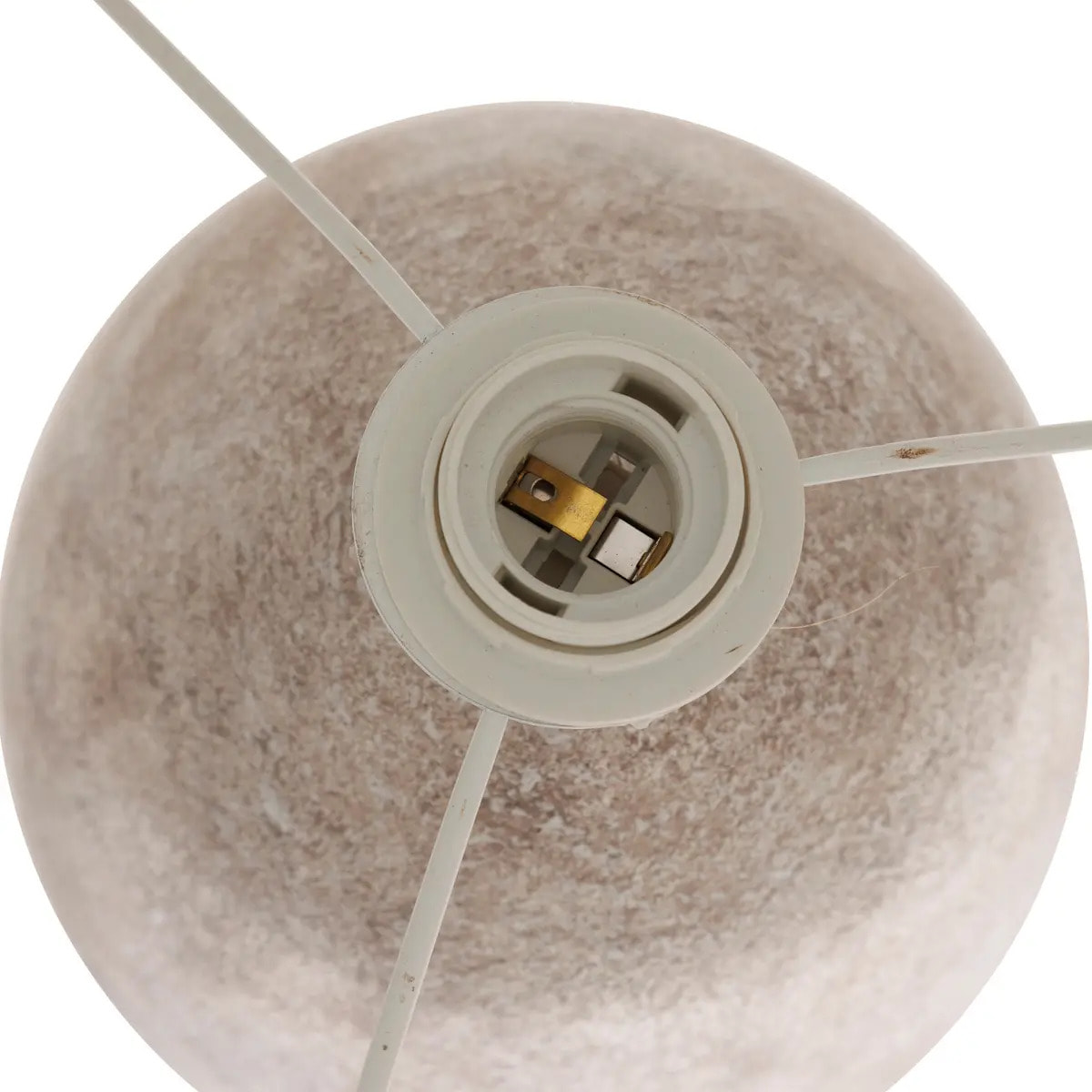 Lampadaire droit secteur Keyah gris H111cm