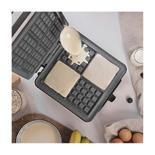Cecotec Gofrera Gofrera Fun Gofrestone 4Inox