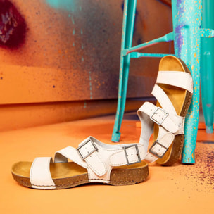 Sandalias 0999 NOBUCK BONE/ I BREATHE color Bone