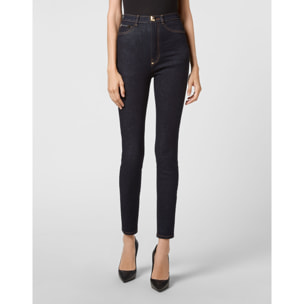 PHILIPP PLEIN Jegging de cintura alta