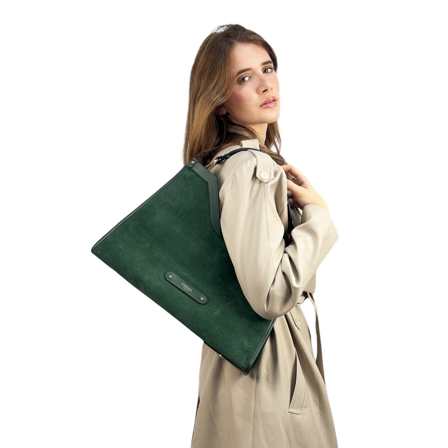 Borsa a spalla Cheval Firenze Capri F/W Verde Scuro