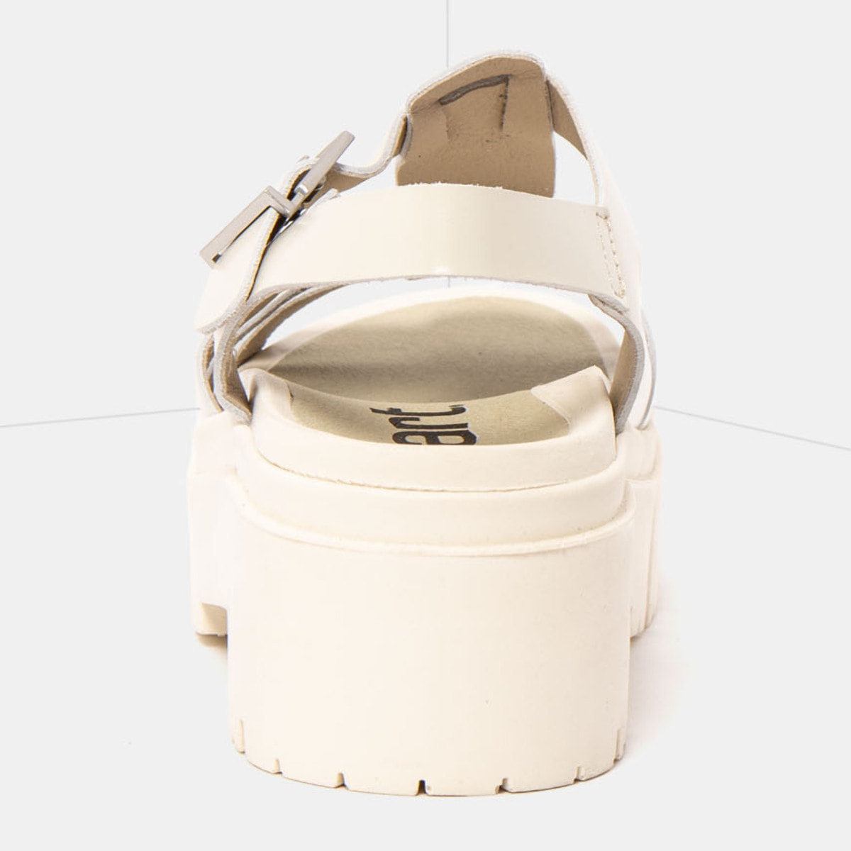 Sandalias 2042 NAPPA SHINNY CREAM / LEEDS color Cream