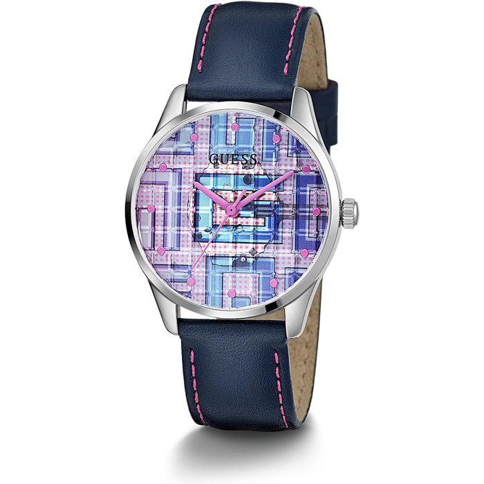 Reloj Guess GW0480L1 Mujer Analogico Cuarzo con Correa de Cuero