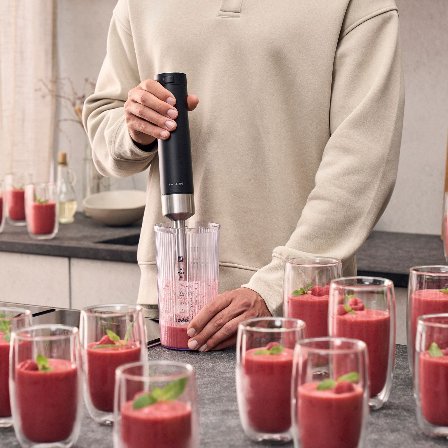 Mixeur plongeant sans fil, Kit de démarrage avec batterie