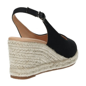 Espadrillas Donna Tata Italia Nero