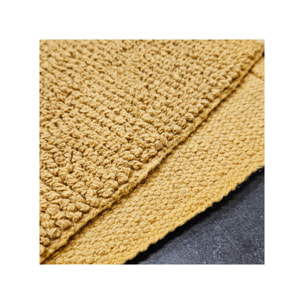 Tapis de salle de bain rectangulaire 40 x 60 cm en coton - WILLOW