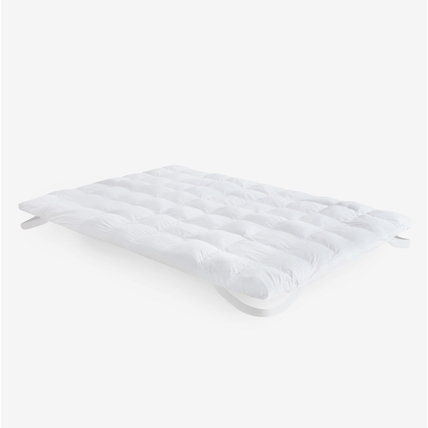 Topper Microfibra de 5cm de grosor | Antialérgico para pieles sensibles | OEKOTEX | Gomas elásticas