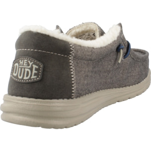 Informales Hombre de la marca HEY DUDE  modelo WALLY HERRINGBONE Brown