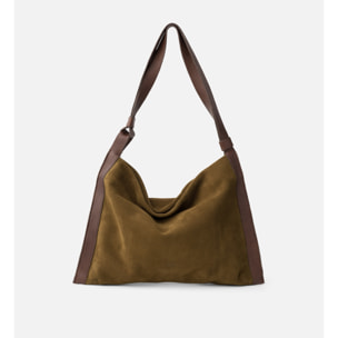 Bolso de hombro BIBA Beaver de piel