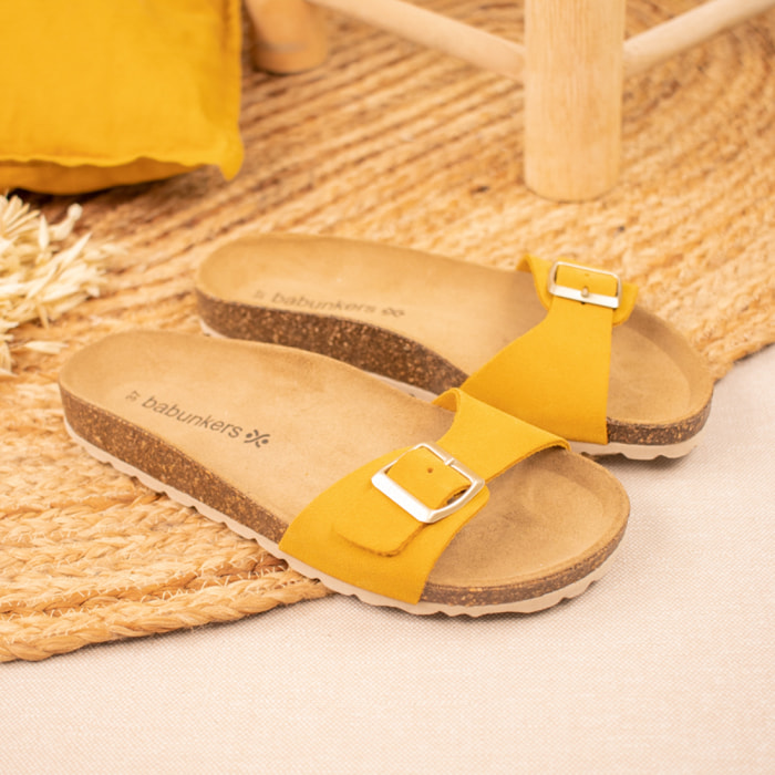 SANDALIA BABUNKERS AMARILLO