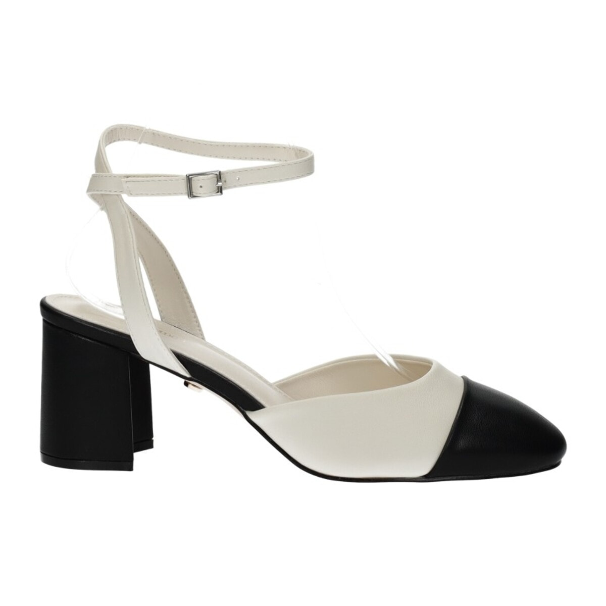 Décolleté sling back Donna Tata Italia Nero