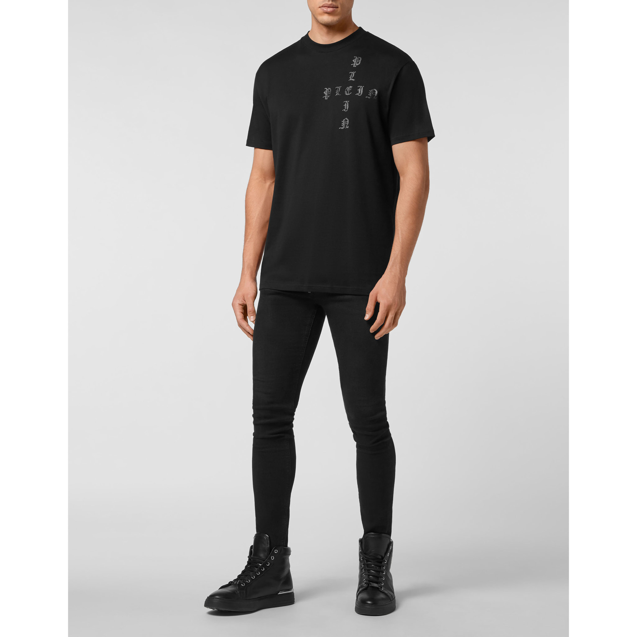 PHILIPP PLEIN T-shirt girocollo a maniche corte GOTHIC PLEIN