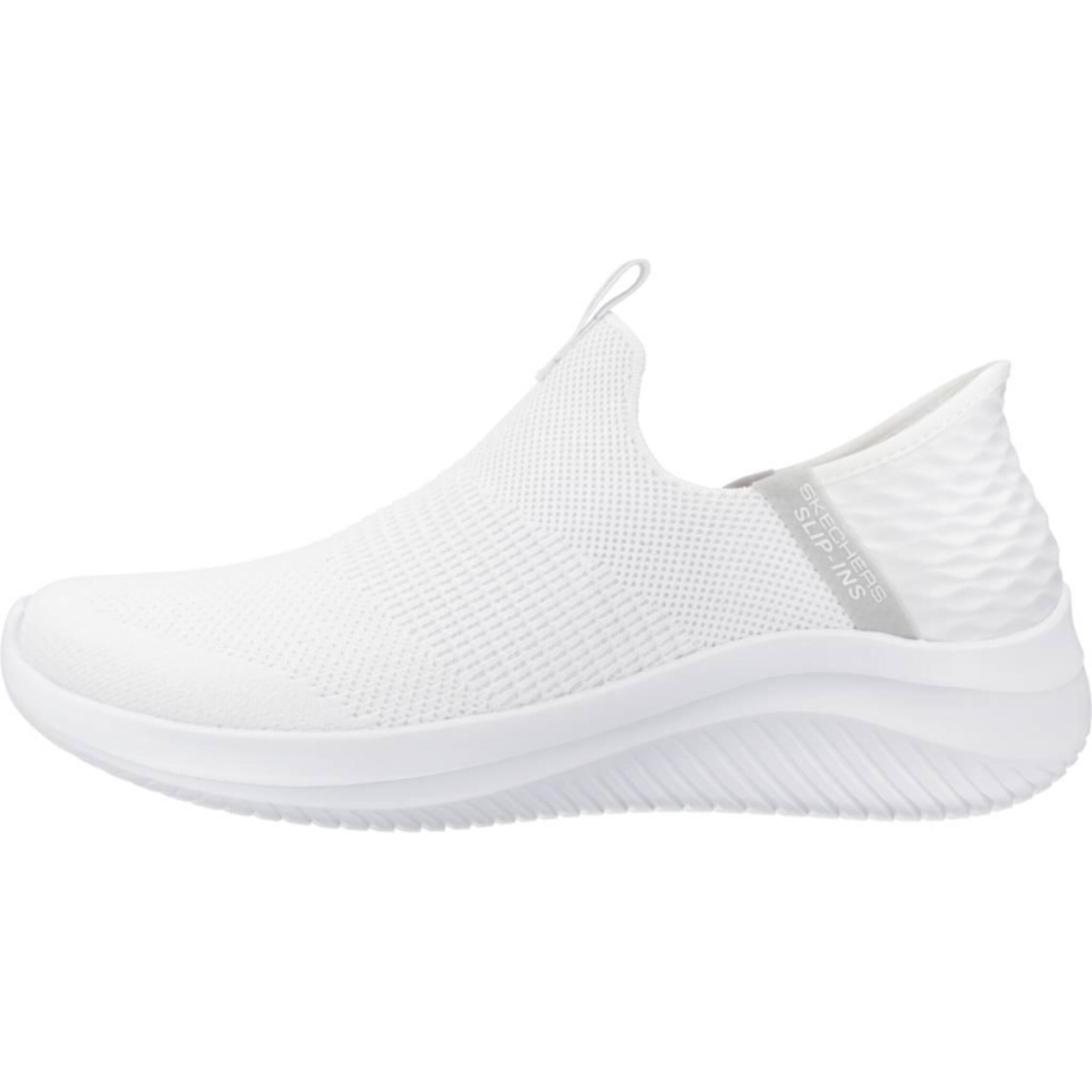 Sneakers De  Mujer Slip-ins Ultra Flex 3.0 Cozy Streak Blanco