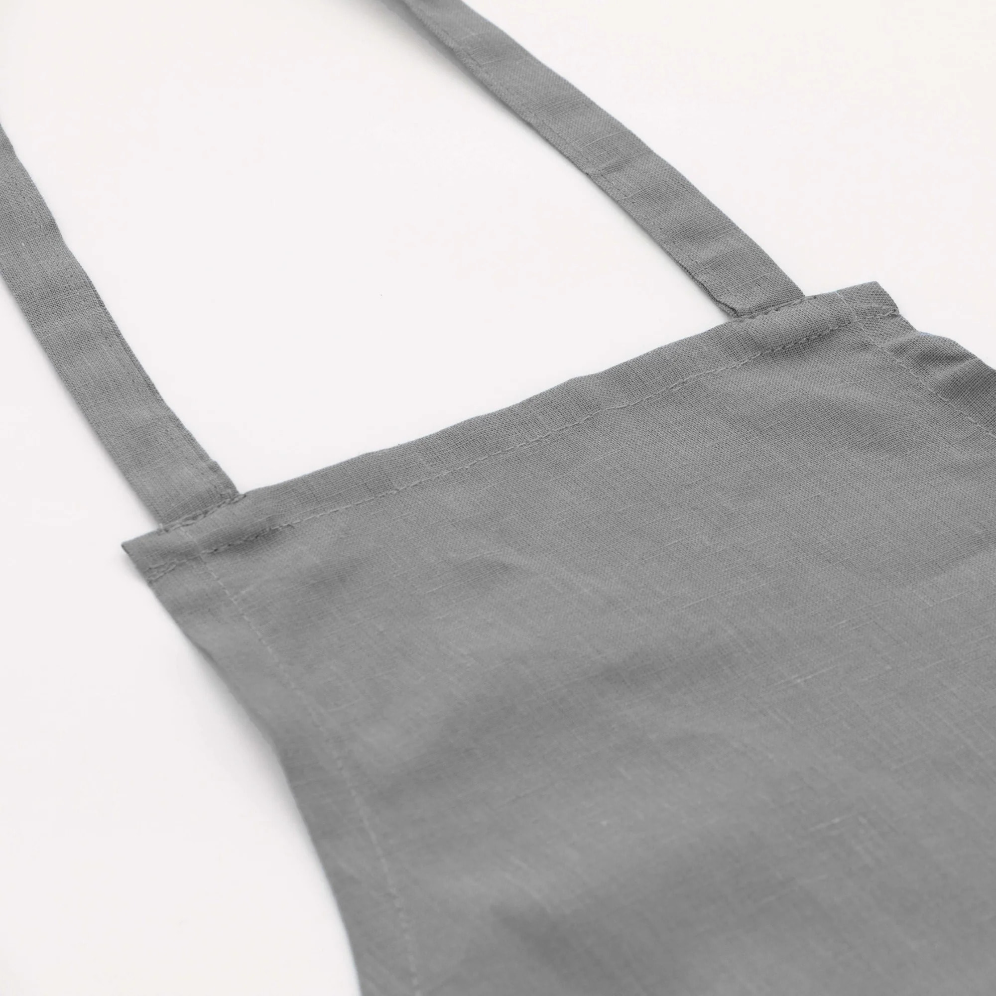Tablier 100% lin Antracithe - 110x69 cm