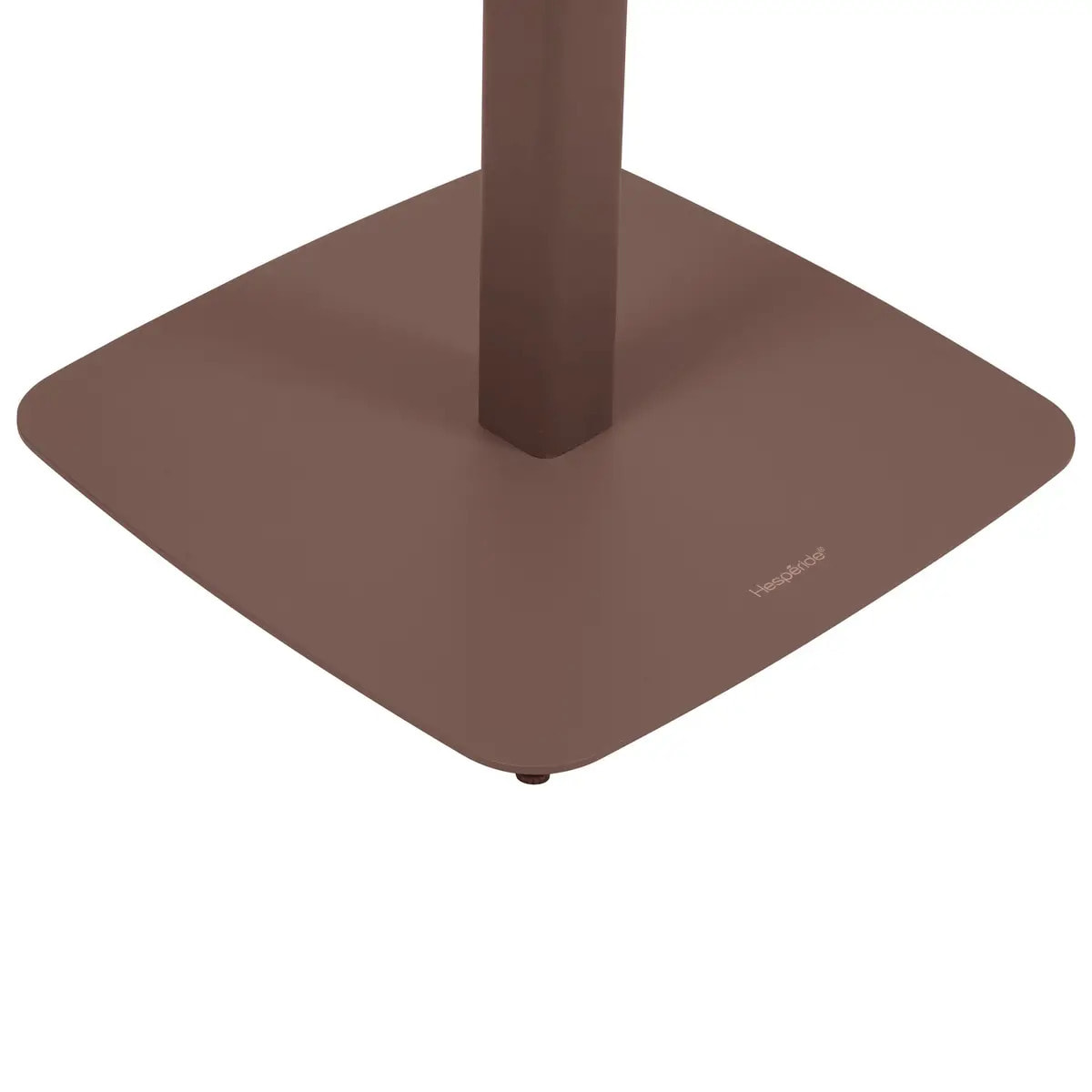 Table haute de jardin 2 places Alegoria 70x70cm acajou