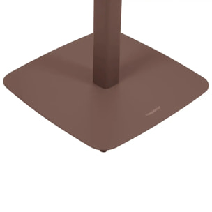 Table haute de jardin 2 places Alegoria 70x70cm acajou