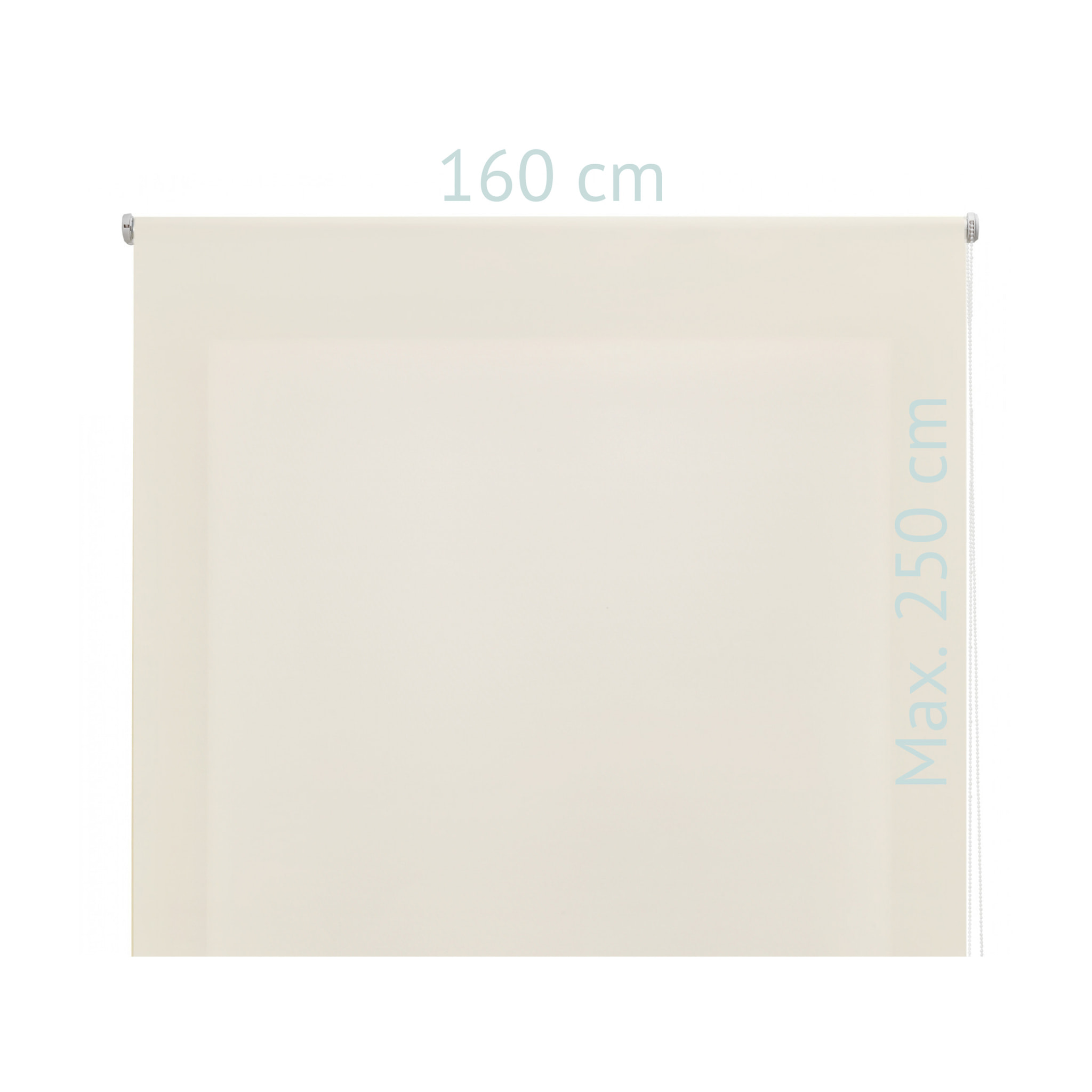 Store enrouleur Polyester Translucide Beige 120 x 250