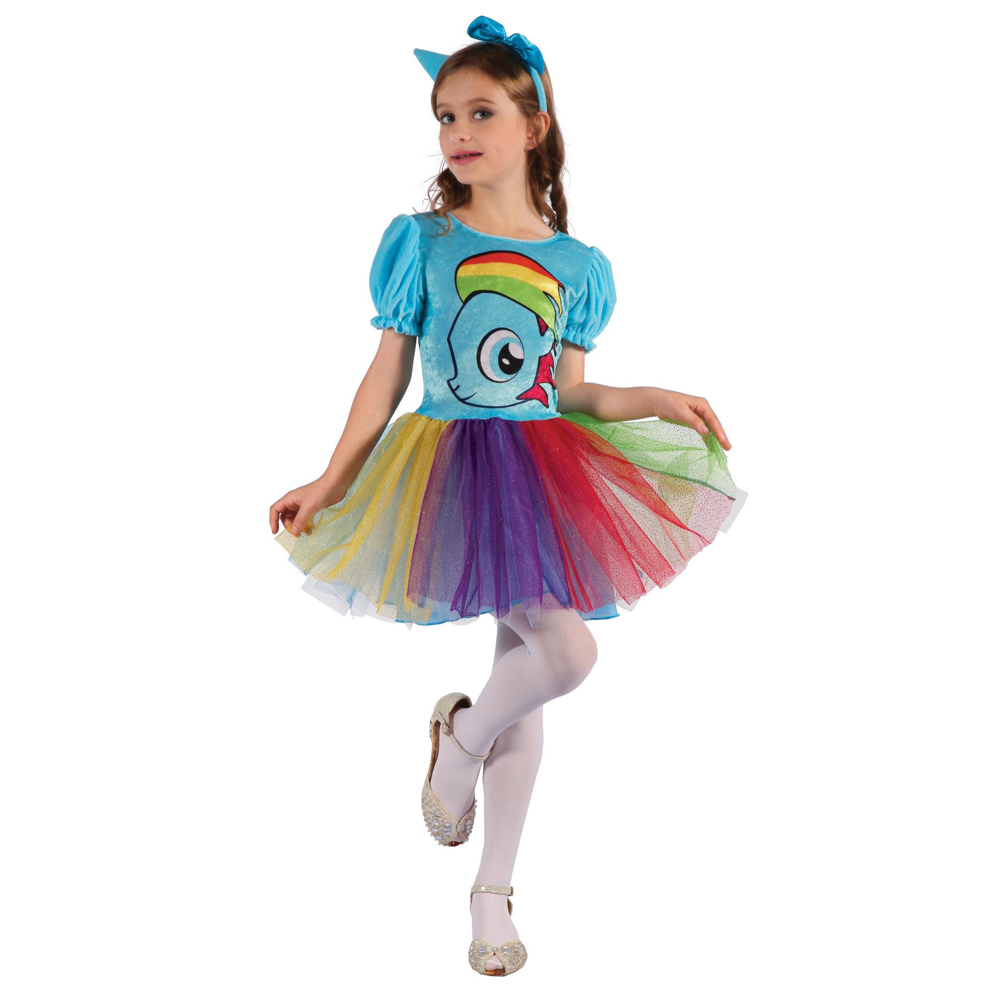 Principessa Unicorno Costume Travestimento Carnevale Bambina