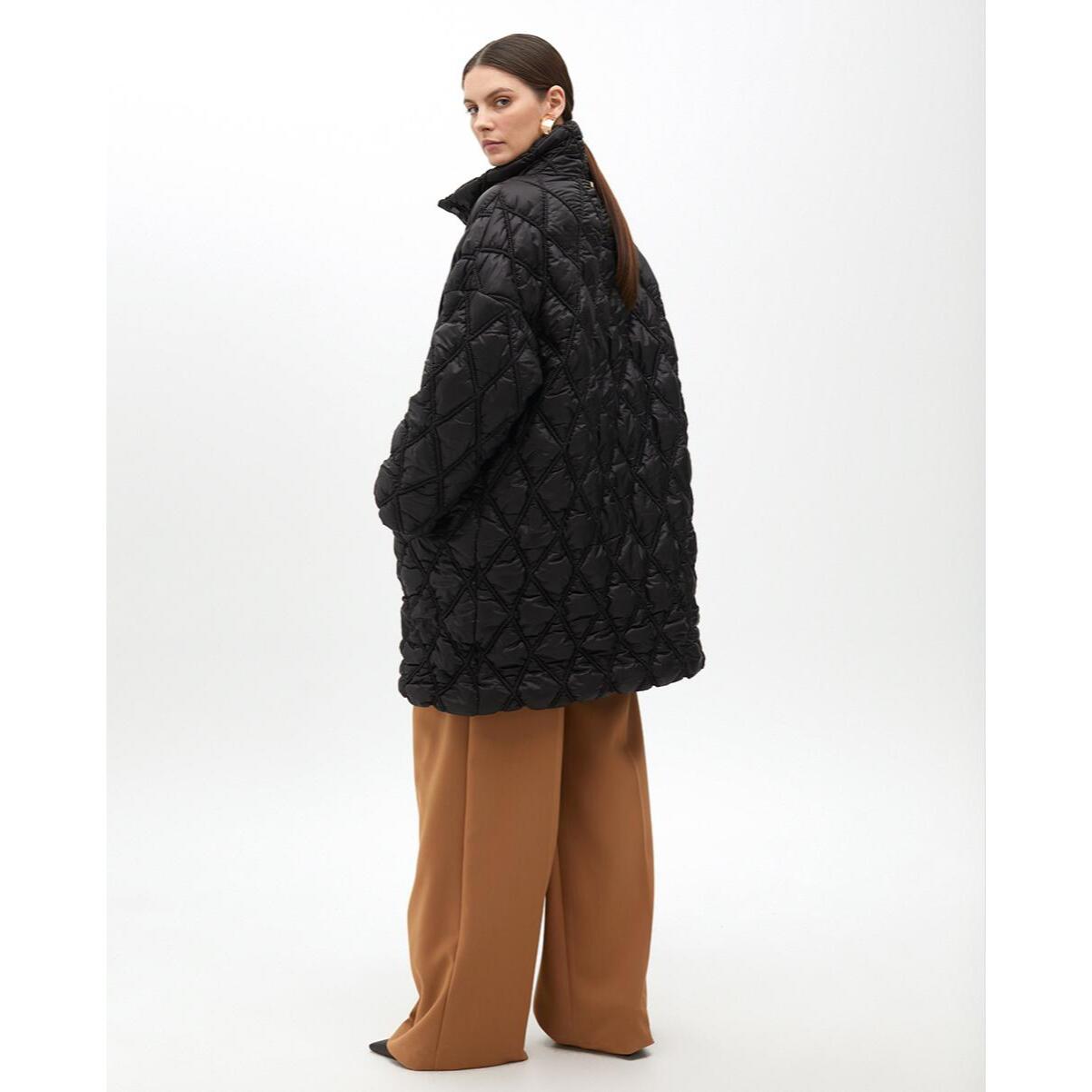 Cappotto Trapuntato Leggero 3/4 Lungo