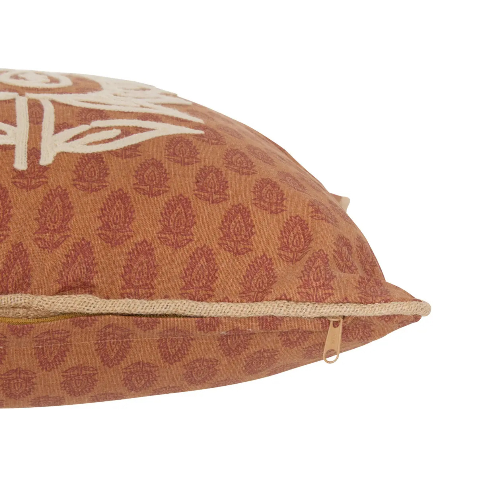 Housse de coussin Sienna 40x40cm rose foncé