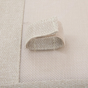 Salon de jardin Nelora 5 places beige