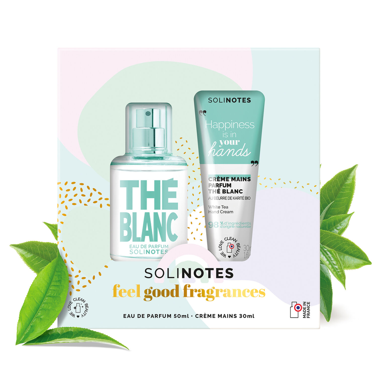 Thé Blanc  - Coffret Eau de Parfum 50 ml + Crème mains 30 ml