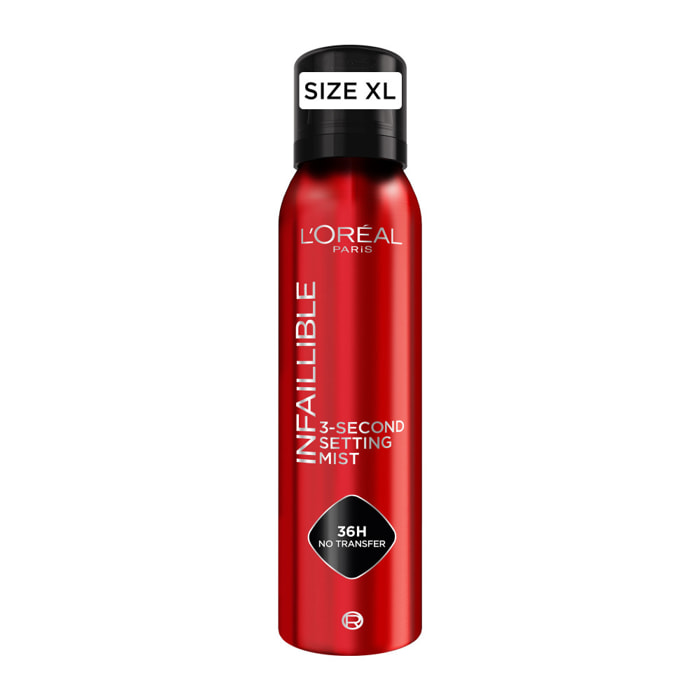 L'Oréal Paris Spray Fixateur de Maquillage Format XL 150ml