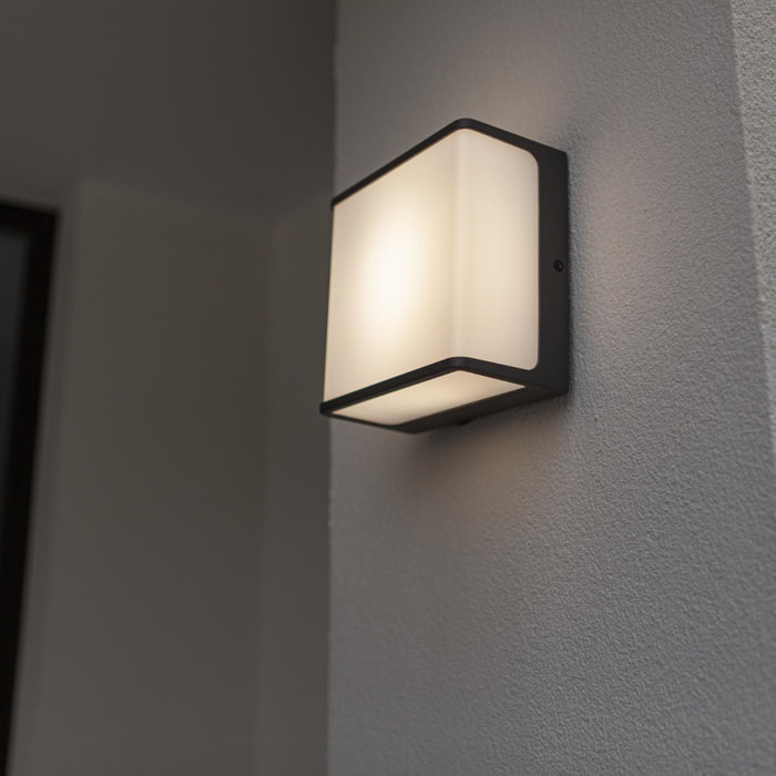 Applique murale secteur DOBLO GREY LED H