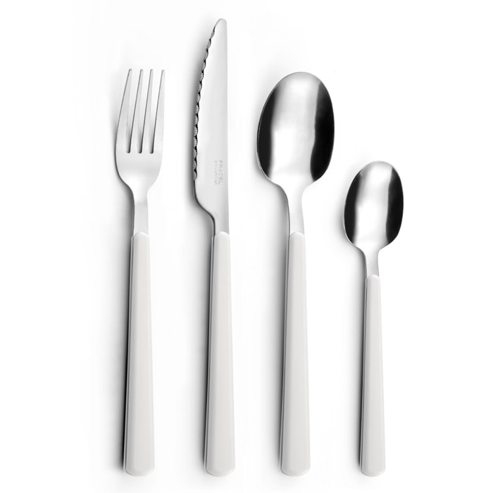 Tonus Ecru - Ménagère 48 pièces