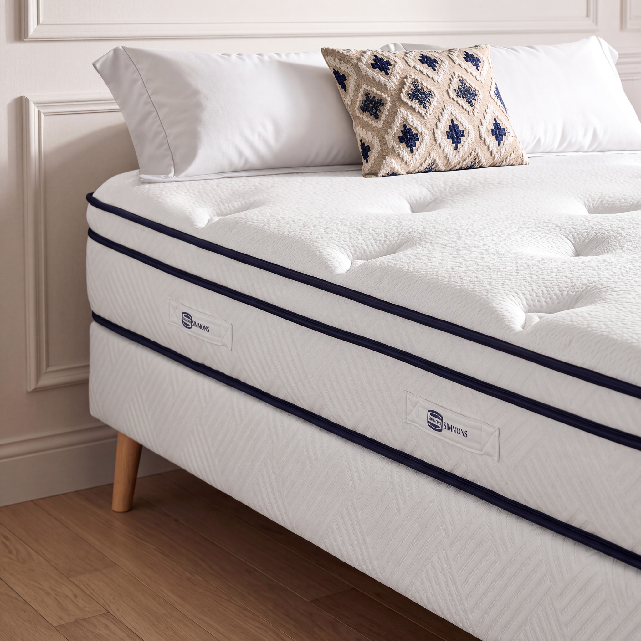 Matelas L'INEGALE , Hybride, ferme, H27