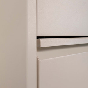 Casier à chaussures crème Caruso Kare Design