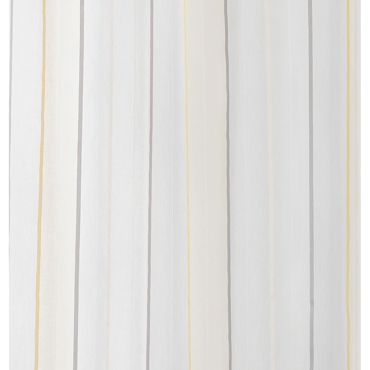 Tissu plombé aux rayures élégantes - Jaune