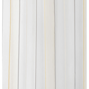 Tissu plombé aux rayures élégantes - Jaune