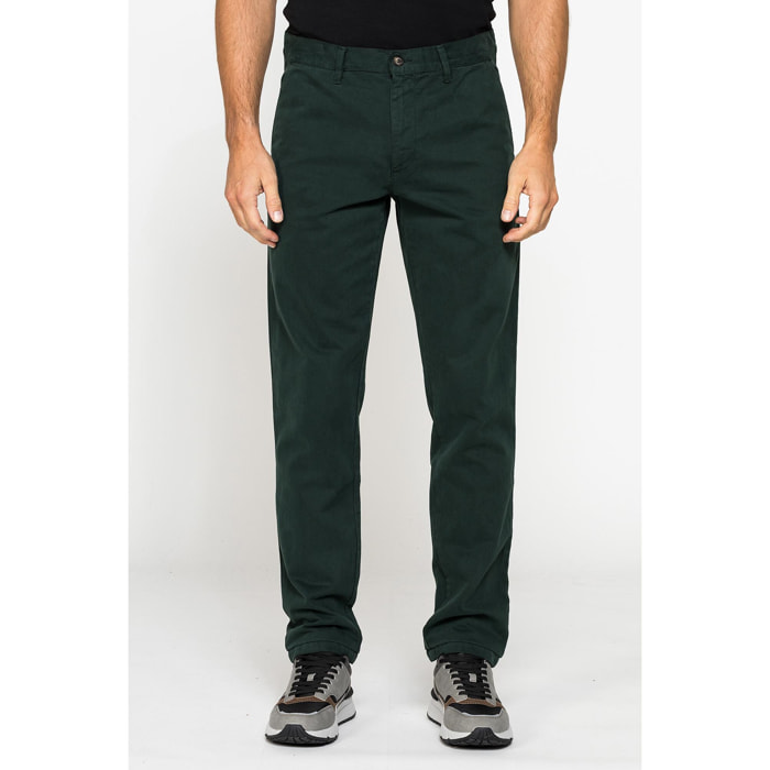 CHINO MOD. 610 REGULAR FIT IN GABARDINA PESANTE