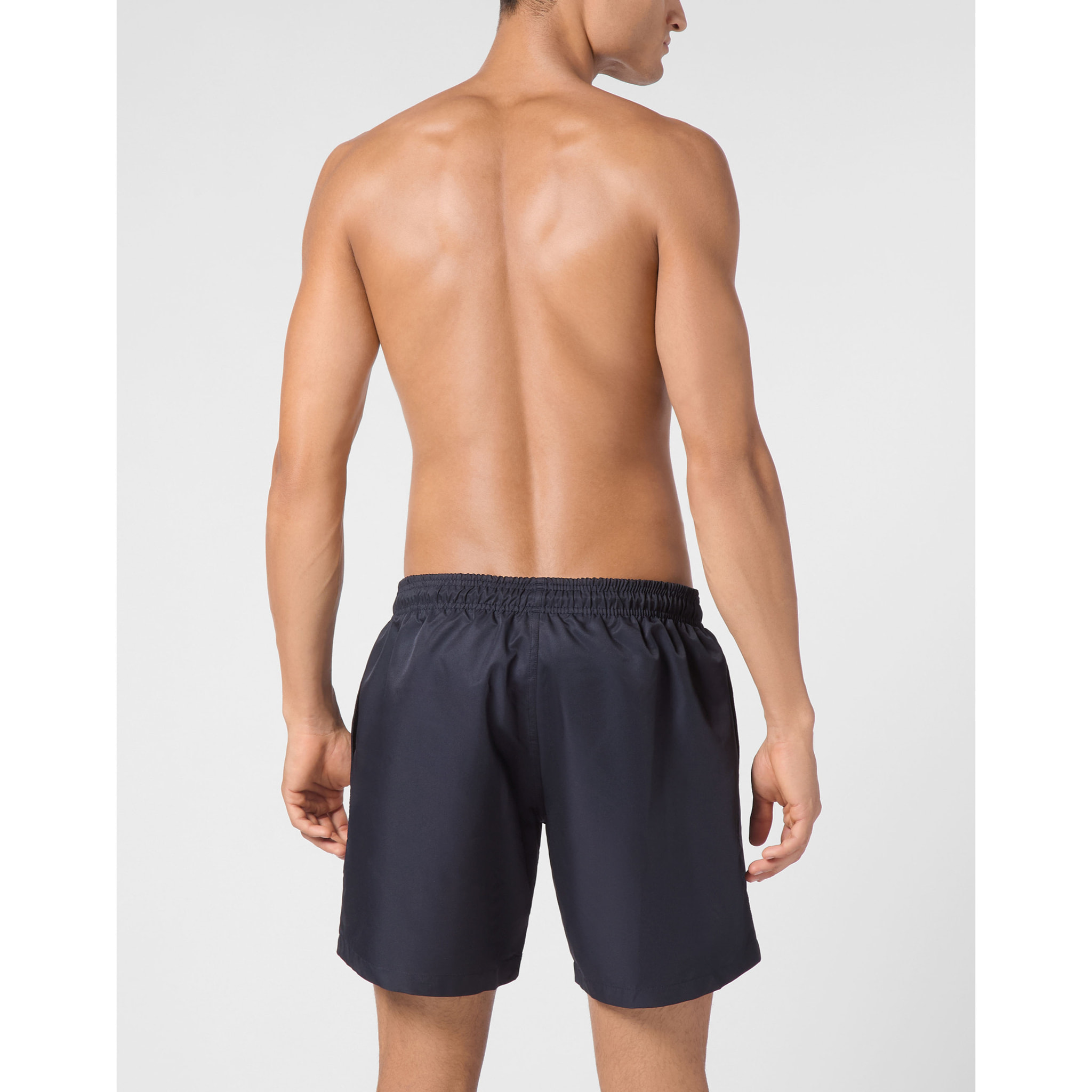 PHILIPP PLEIN Swim Trunks SKULL&BONES