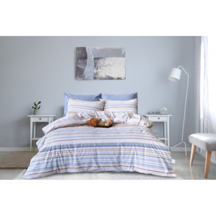 Parure de lit 100% coton imprimé "Scala"