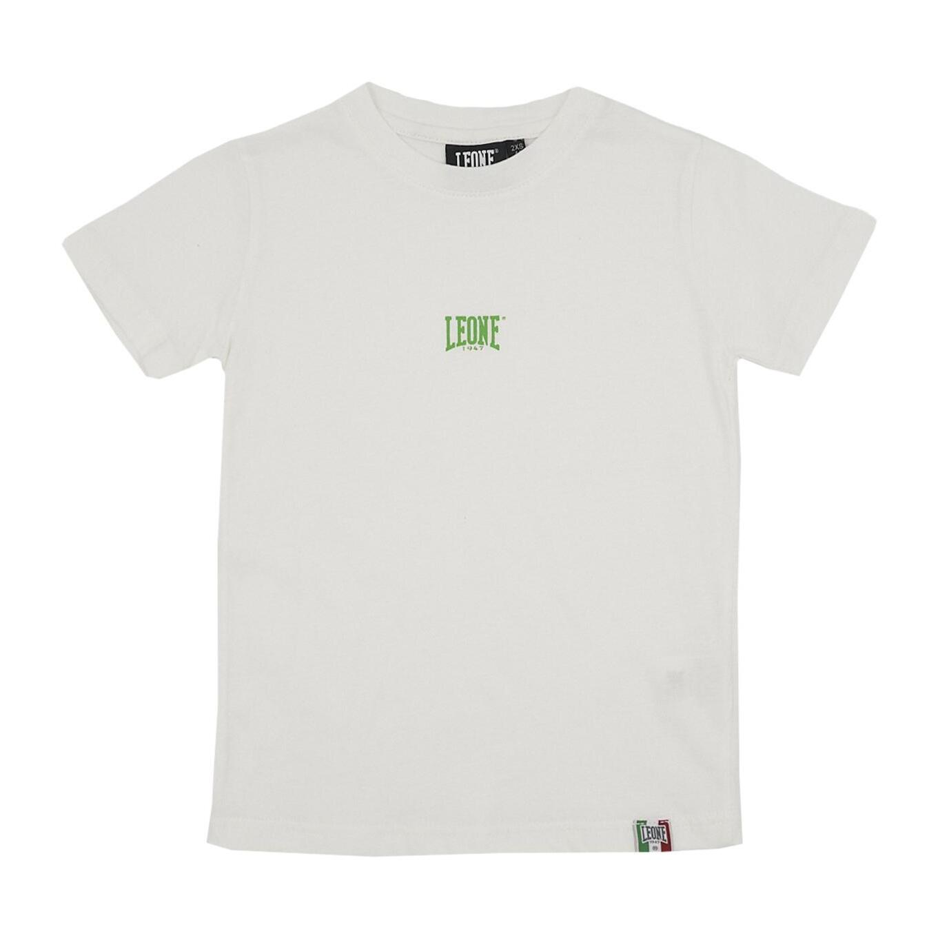 T-shirt a maniche corte da bambino logo piccolo Basic