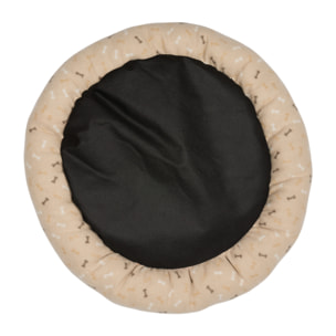Coussin Rond - THE CONCEPT FACTORY - Beige - 50 cm
